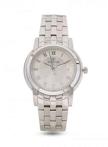 Stainless Steel Analog Watch S12572-1M-7