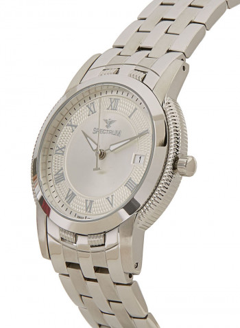 Stainless Steel Analog Watch S12572-1M-7