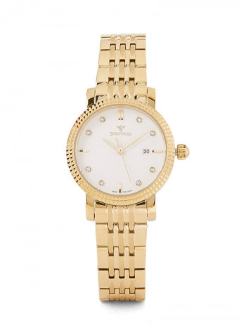 Stainless Steel Analog Watch S12574-1L-2