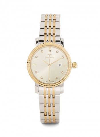 Stainless Steel Analog Watch S12574-1L-4