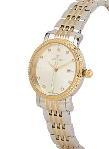 Stainless Steel Analog Watch S12574-1L-4