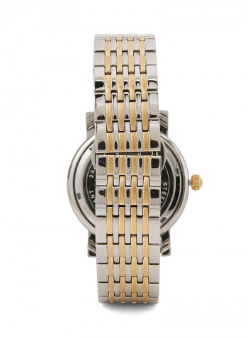Stainless Steel Analog Watch S12574-1M-3