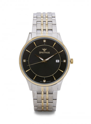 Men's Stainless Steel Analog Wrist Watch 12581M-4