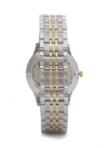 Men's Stainless Steel Analog Wrist Watch 12581M-4