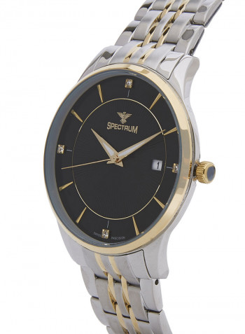 Men's Stainless Steel Analog Wrist Watch 12581M-4