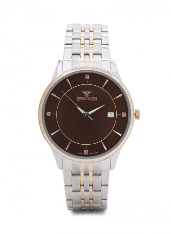 Men's Stainless Steel Analog Wrist Watch 12581M-6