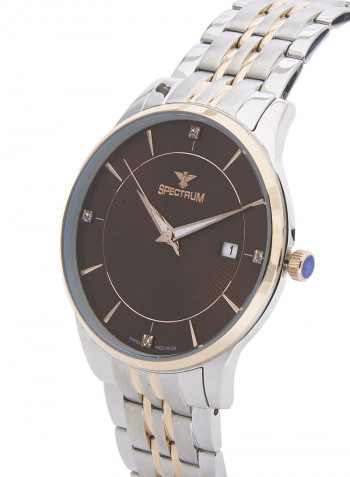 Men's Stainless Steel Analog Wrist Watch 12581M-6