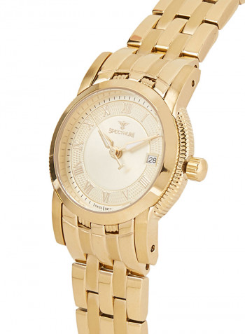 Stainless Steel Analog Watch S12572-1L-1