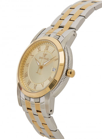 Stainless Steel Analog Watch S12572-1M-4