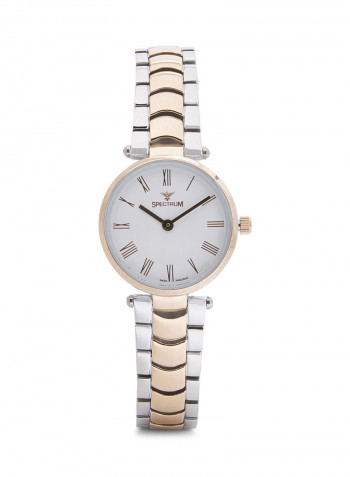Women's Stainless Steel Analog Wrist Watch 12582L-6