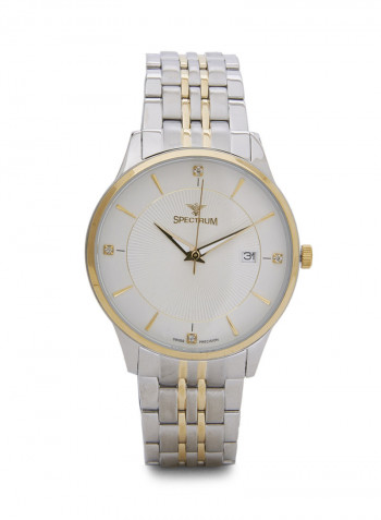 Men's Stainless Steel Analog Wrist Watch 12581M-5