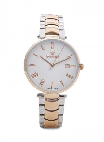 Men's Stainless Steel Analog Wrist Watch 12582M-6
