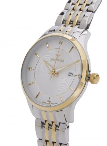 Women's Stainless Steel Analog Wrist Watch 12581L-5