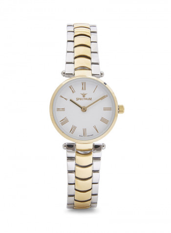 Women's Stainless Steel Analog Wrist Watch 12582L-3