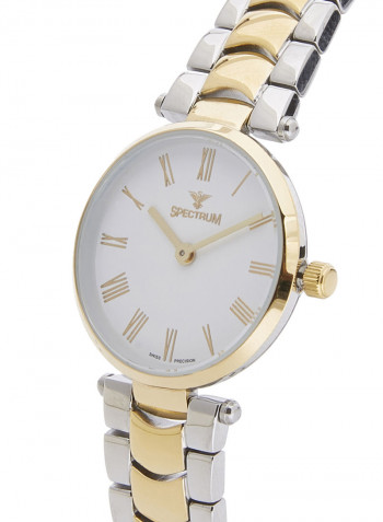 Women's Stainless Steel Analog Wrist Watch 12582L-3