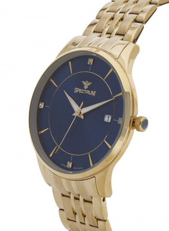 Men's Stainless Steel Analog Wrist Watch 12581M-3