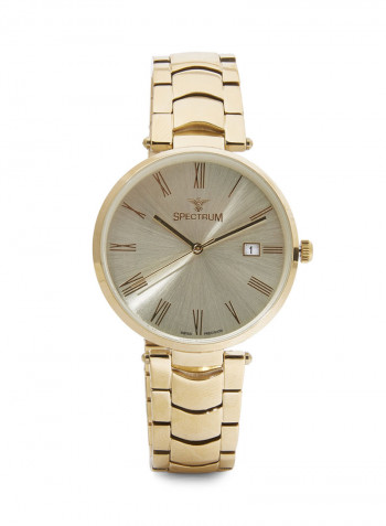 Men's Stainless Steel Analog Wrist Watch 12582M-1