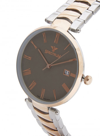Men's Stainless Steel Analog Wrist Watch 12582M-5