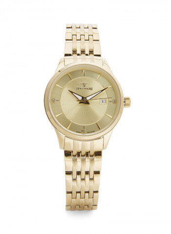 Women's Stainless Steel Analog Wrist Watch 12581L-1