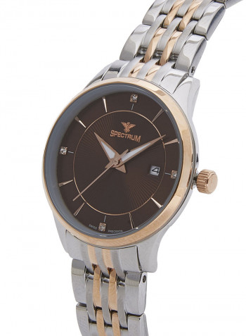 Women's Stainless Steel Analog Wrist Watch 12581L-6