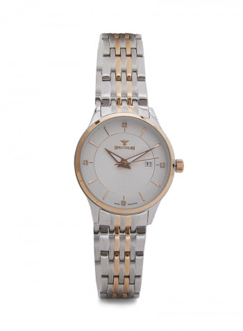 Women's Stainless Steel Analog Wrist Watch 12581L-7