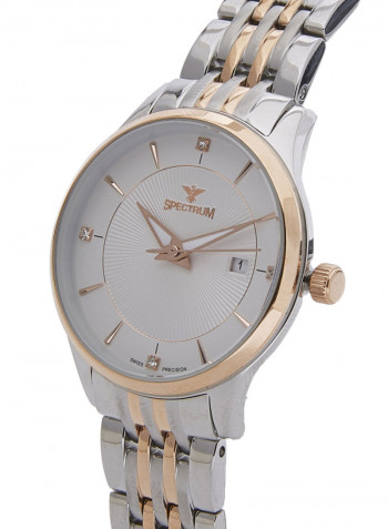 Women's Stainless Steel Analog Wrist Watch 12581L-7