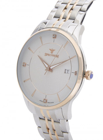 Men's Stainless Steel Analog Wrist Watch 12581M-7