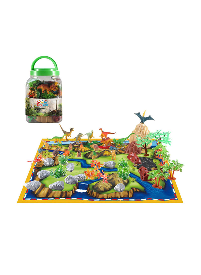 50-Piece Dinosaur Play Set