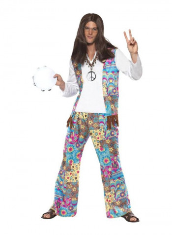 Groovy Hippie Fancy Dress Costume