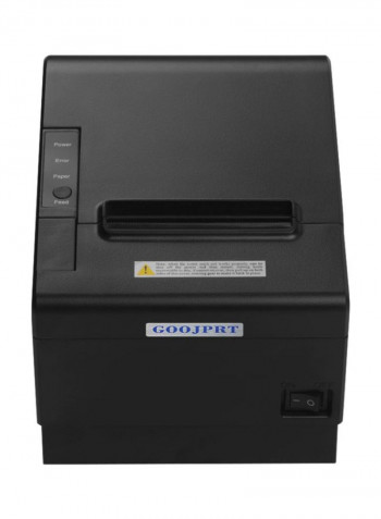 Desktop Themal Printer Black