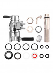 Stainless Steel De-Foaming Dispenser Kit Silver/Black 22x17x8centimeter