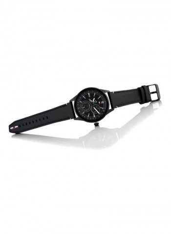 Men's Leather Quartz Wrist Watch 1791638