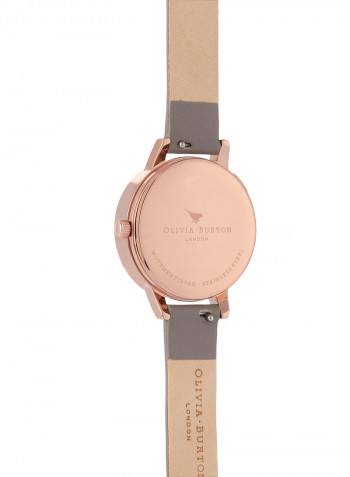 Women's Leather Analog Wrist Watch OB16SG02