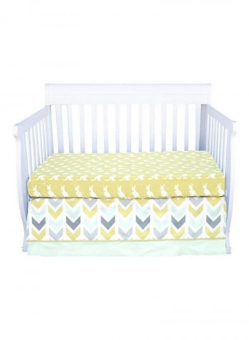 6-Piece Honeydew Kangaroo Crib Bedding Set