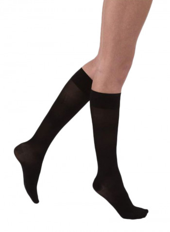 Medical Compression Knee High Closed Toe Stocking