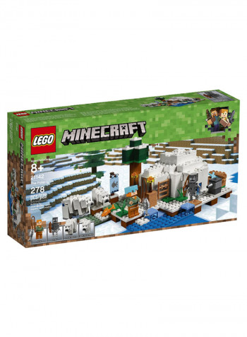 278-Piece Minecraft The Polar Igloo Building Toy Set