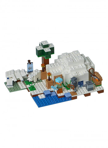 278-Piece Minecraft The Polar Igloo Building Toy Set