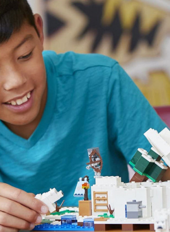 278-Piece Minecraft The Polar Igloo Building Toy Set