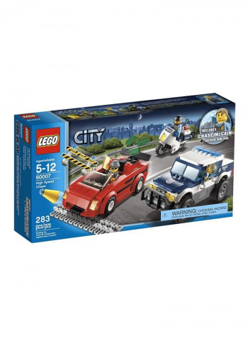 City Police High Speed Chase Building Set 60007 35.41x19.1x7.01cm