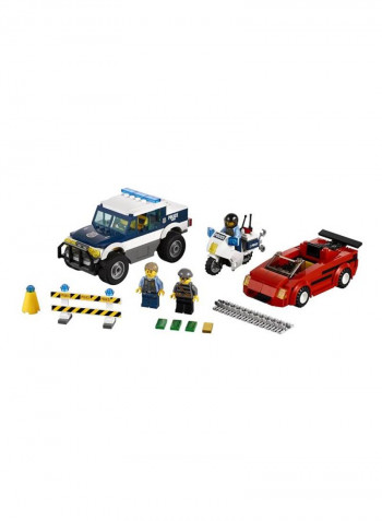 City Police High Speed Chase Building Set 60007 35.41x19.1x7.01cm