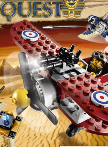 125-Piece Pharaoh's Quest Flying Mummy Attack Building Set