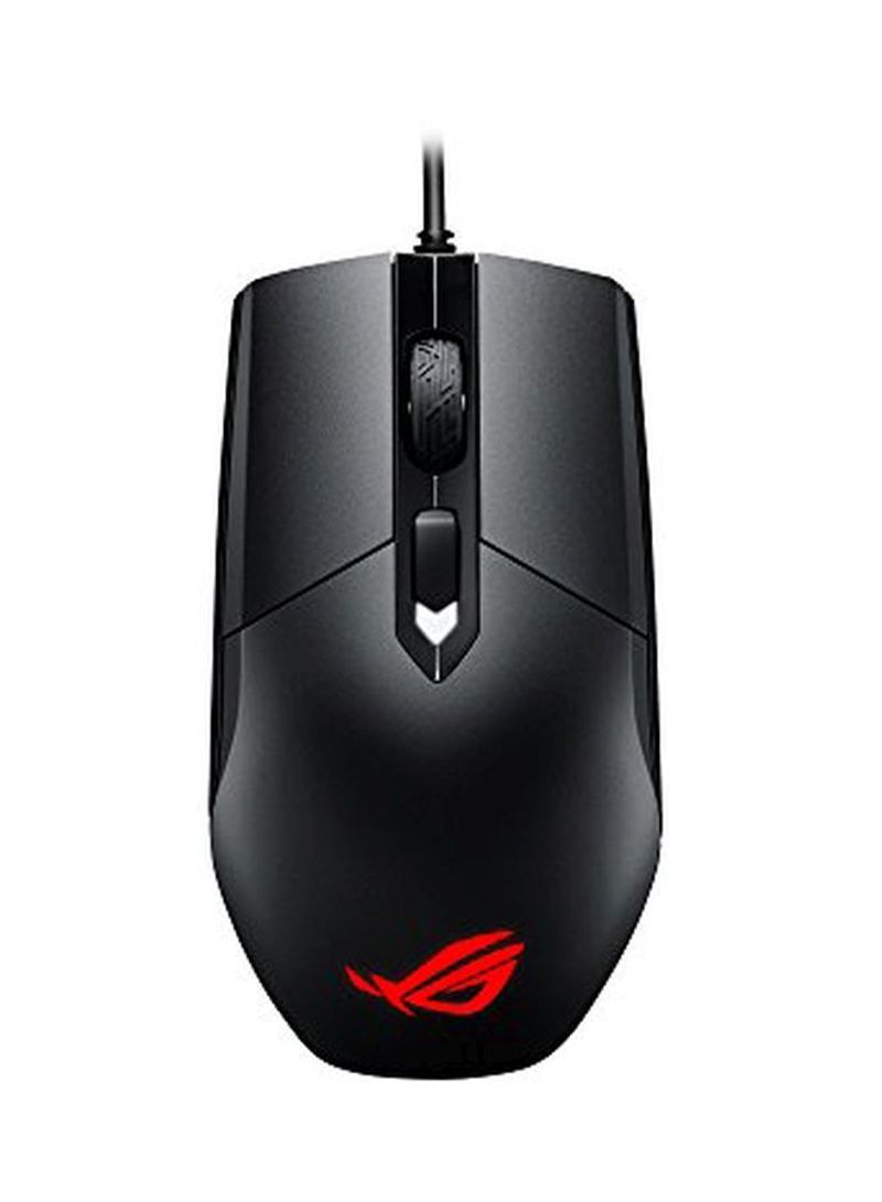 Rog Strix Impact RGB Optical Gaming Mouse Black/Red
