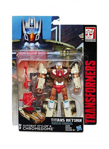 Autobot Stylor and Chromedome Action Figure Set