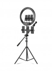 LED Tripod Mount Ring Light 18inch Black