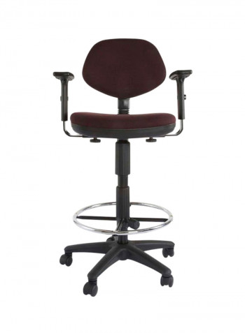Sandra Task Chair Brown/Black 44x44centimeter