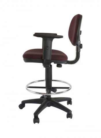 Sandra Task Chair Brown/Black 44x44centimeter