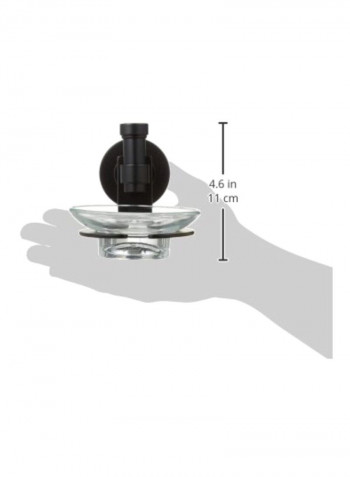 Washington Square Collection Soap Dish Matte Black