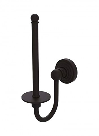 Waverly Place Collection Toilet Paper Holder Black 2.5x5.4x9inch