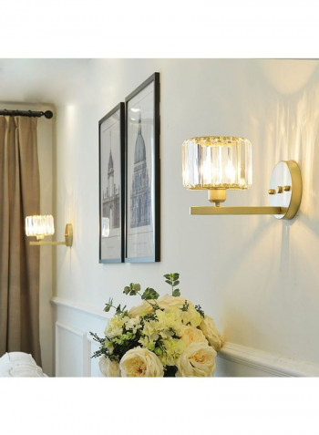 E27 LED Crystal Wall Lamp Warm White 30*30*30centimeter