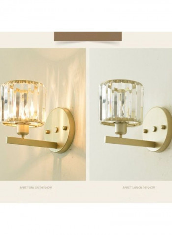 E27 LED Crystal Wall Lamp Warm White 30*30*30centimeter